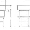 Three Compartment Sink With Half Sink - Image 4